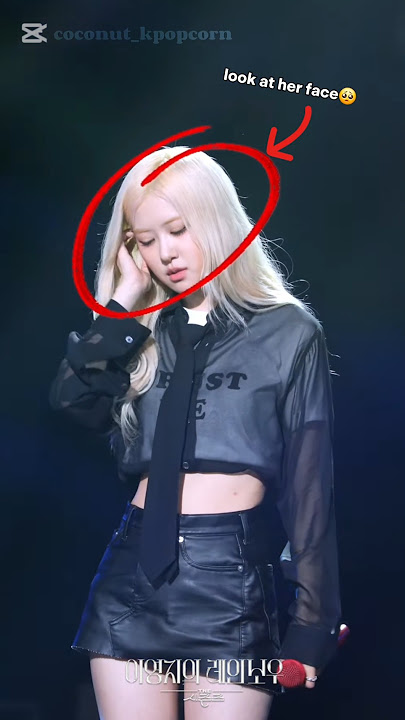 Download lagu Rosé almost cried 😢💔 #rosé #rosie #roséblackpink #numberonegirl #performance #fyp #viralshort