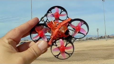 Eachine Trashcan Speedy 75mm Whoop FPV Racer Flight Test Review