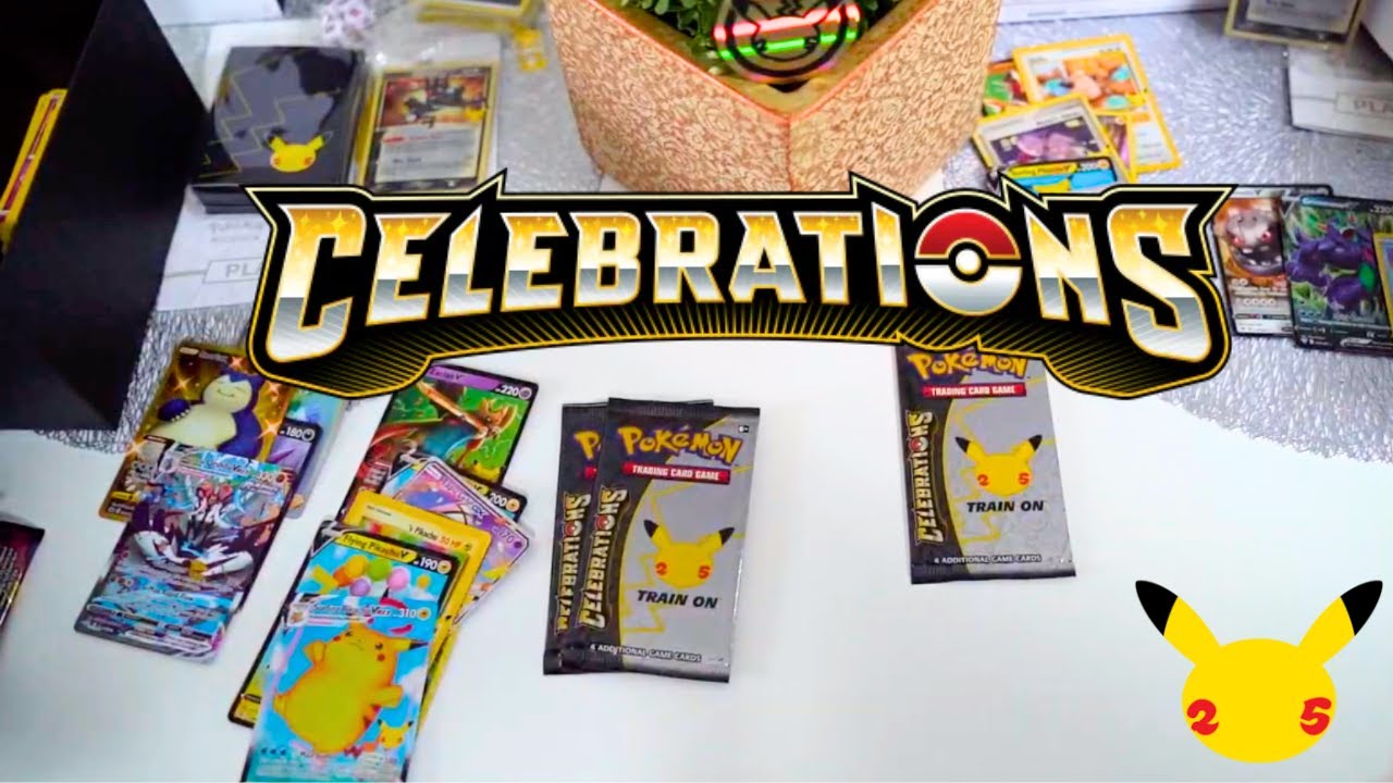 Pokemon Celebrations - Elite Trainer Box Unboxing