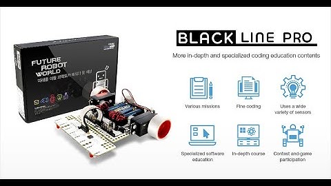 black line pro roborobo line maze solving robot