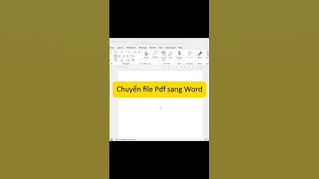 Mẹo chuyển file Pdf sang Word #word #excel #tinhocvanphong