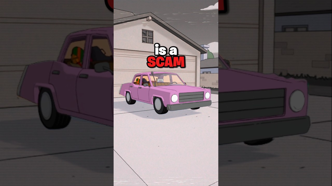 The Simpsons Car Is A Scam In Fortnite