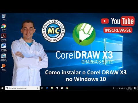 Vídeo: Como Instalar O CorelDRAW Graphics Suite X3