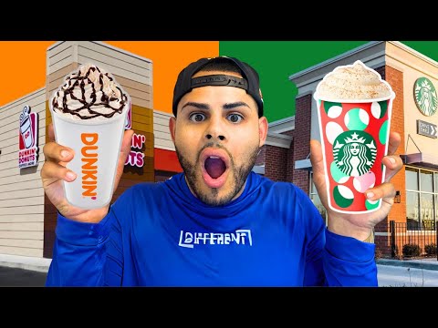 Starbucks Vs Dunkin Hot Cocoa- Vlogmas Day 7