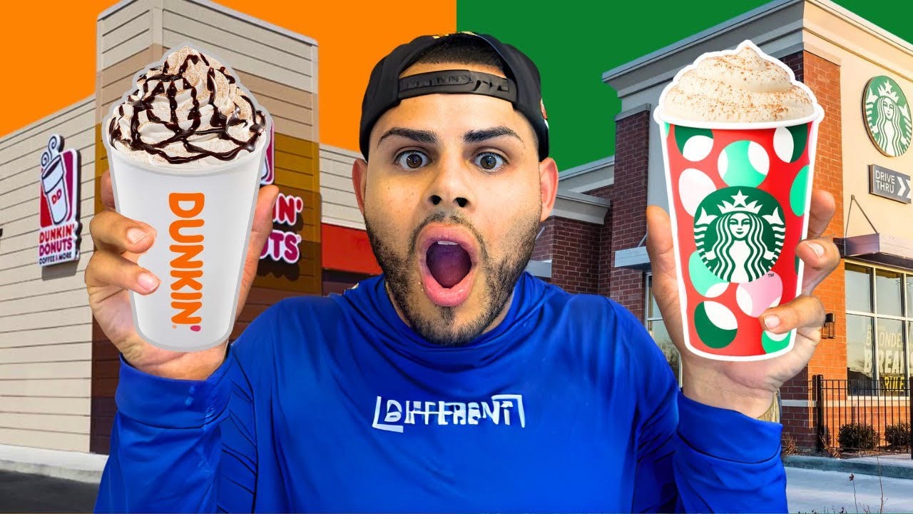 Starbucks Vs Dunkin Hot Cocoa- Vlogmas Day 7