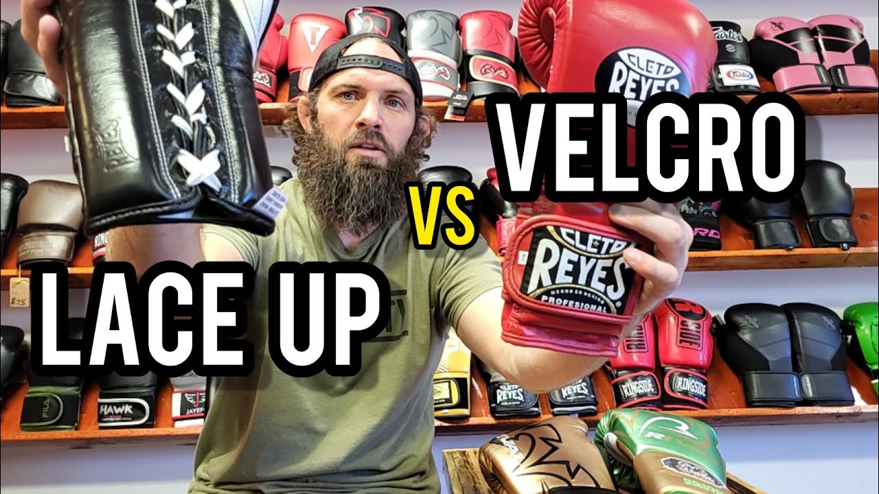 LACE UP BOXING GLOVES VS VELCRO BOXING GLOVES 