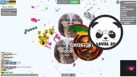 Watch me troll people with powerups in Agma.io for 30 minutes