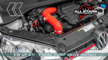 VW UP 1.0 TSI FORGE MOTORSPORT DUMP VALVE Install - How to...