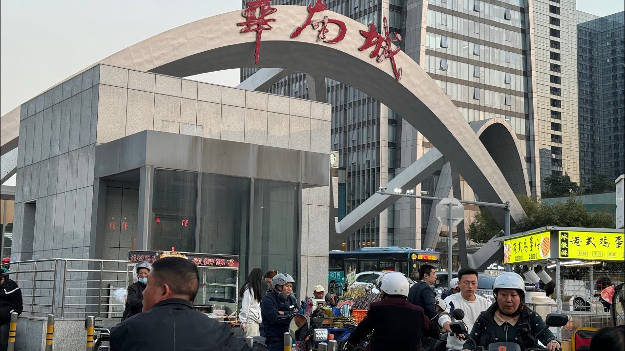 🎬Citywalker城市漫步|華南城|深圳平湖|地鐵10號綫| - YouTube