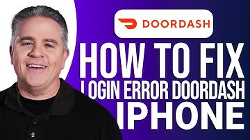 How To Fix DoorDash Login Error On iPhone: Quick & Easy Solutions!