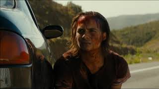 Fear The Walking Dead S2E8 - Nick In Mexico Highway Scene