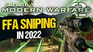 Modern Warfare 2 FFA Rust Sniping In 2022 (IW4X)