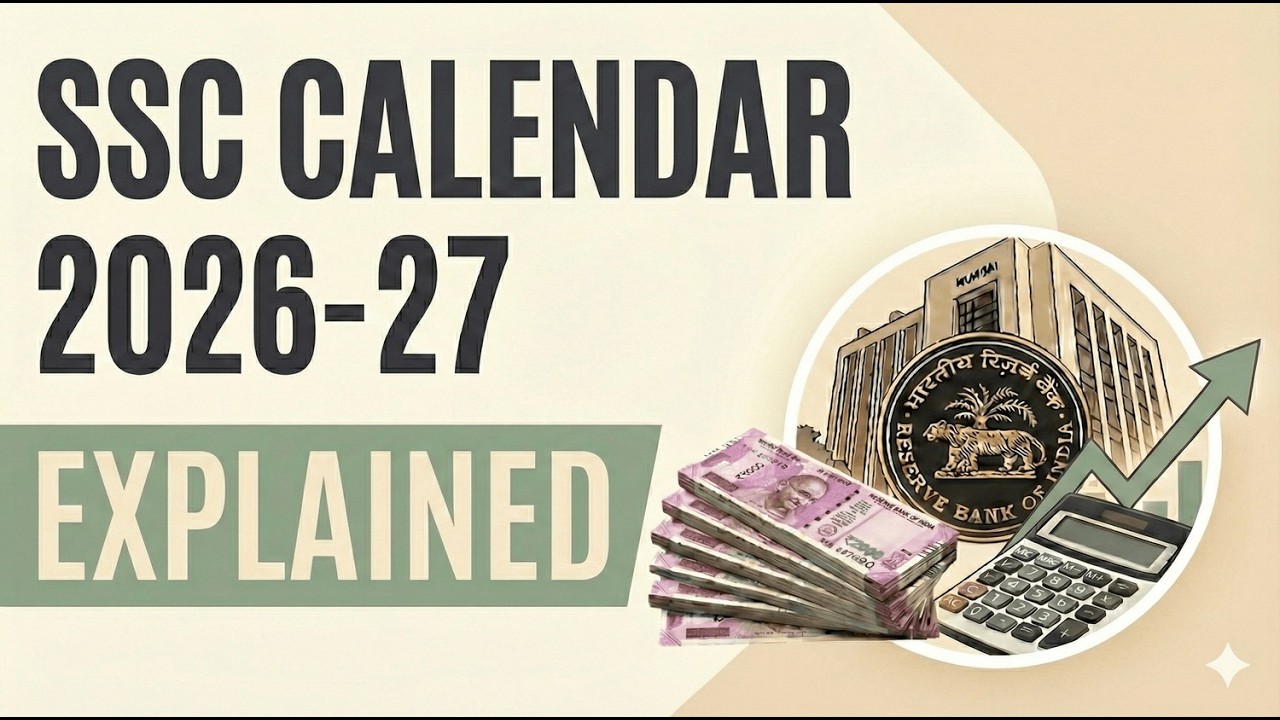 SSC Annual Calendar 2026-27 Explained | Shankar School of Banking & SSC | SSC CGL | SSC CHSL #ssc