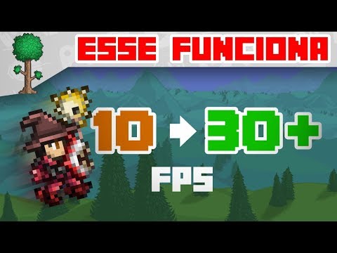 Como aumentar MUITO MAIS o FPS do Terraria (O MELHOR método!!)