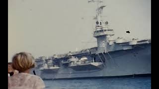 US Naval Base San Diego 1956 USS Badoeng Strait USS Curtiss USS Perkins USS Renville USS Union