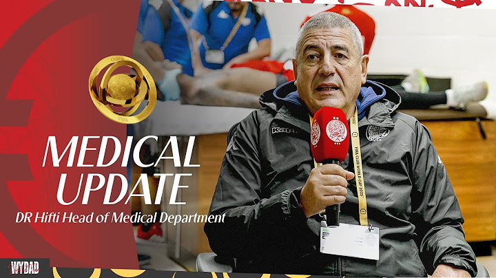 Wydad AC in USA: Medical Report with Dr. Hifti 🩺