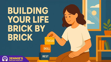 Build Your Life Brick by Brick | English & Chill with Jennie | English Podcast