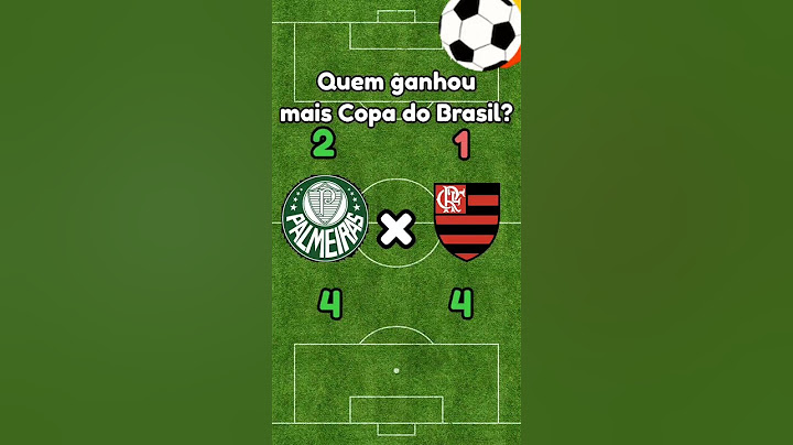 Palmeiras x Flamengo Quem tem mais títulos?