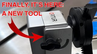 Laser Engrave almost ANY Shape with the NEW Ortur Rotary Chuck