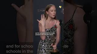 Hacks Star Hannah Einbinder uses her platform to speak out for Gaza at the Emmys