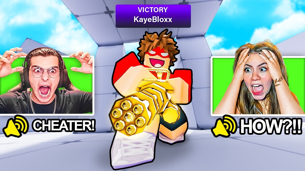 Using PAY TO WIN To DESTROY STREAMERS in Roblox Rivals... - YouTube