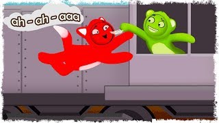 НЕ ОТПУСКАЙ!!! ТАМ ПОЕЗД!!! УГАР В GANG BEASTS!!!