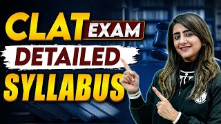 CLAT Exam Detailed Syllabus🤔🤩 #CLAT #Exams @PWCLAT