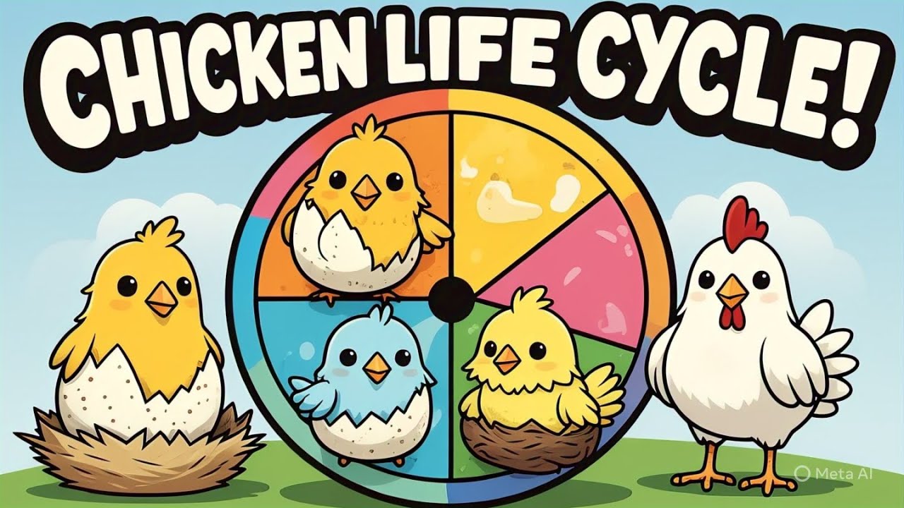 🐣 Chicken Life Cycle for Kids | From Egg to Hen! - YouTube