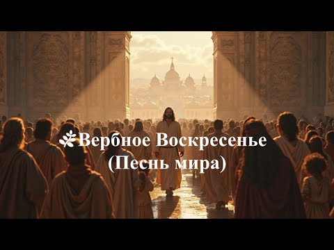 🌿 Вербное Воскресенье Песнь мира #ВербноеВоскресенье #ПесньМира #ХристианскаяМузыка #АвторскаяПесня