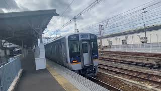 何階8300系普通車なんば行き　和歌山市発車！