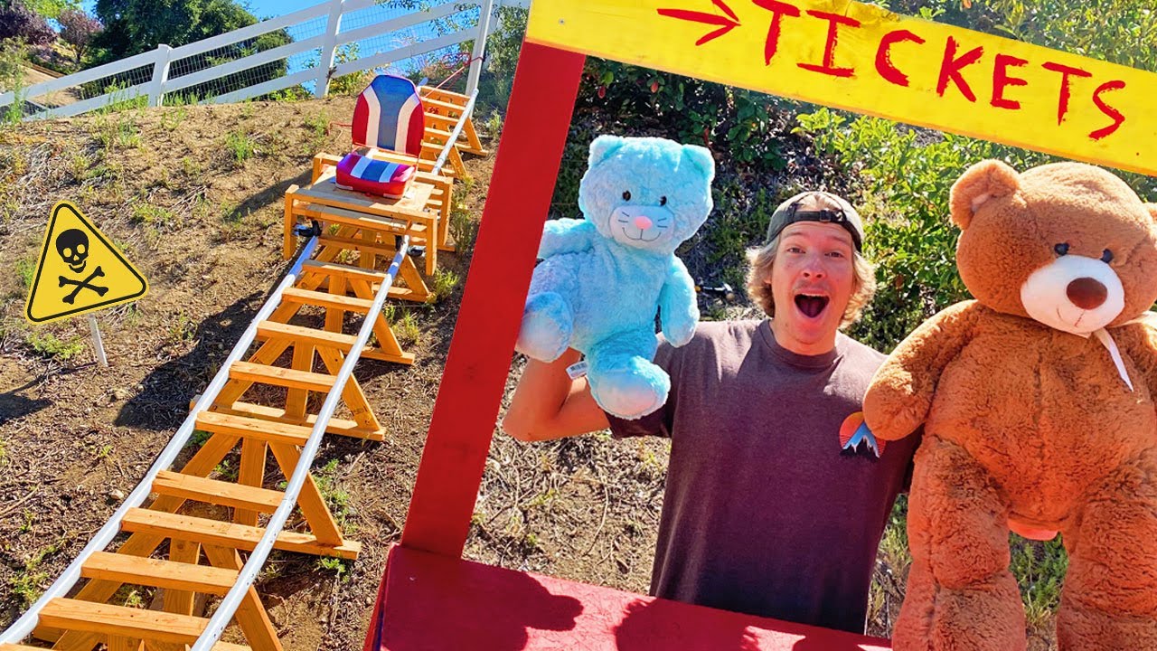 Turned ENTIRE Backyard into a THEME PARK! *DANGIE LAND* YouTube