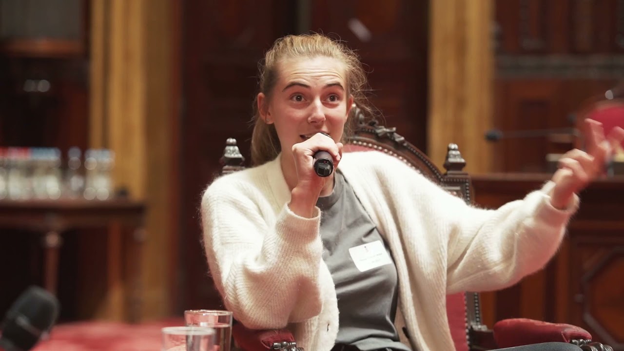 Adelaïde Charlier, Young Change Maker au SENAT de Belgique