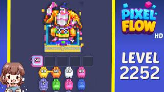 Pixel Flow Level 2252 Solution Walkthrough