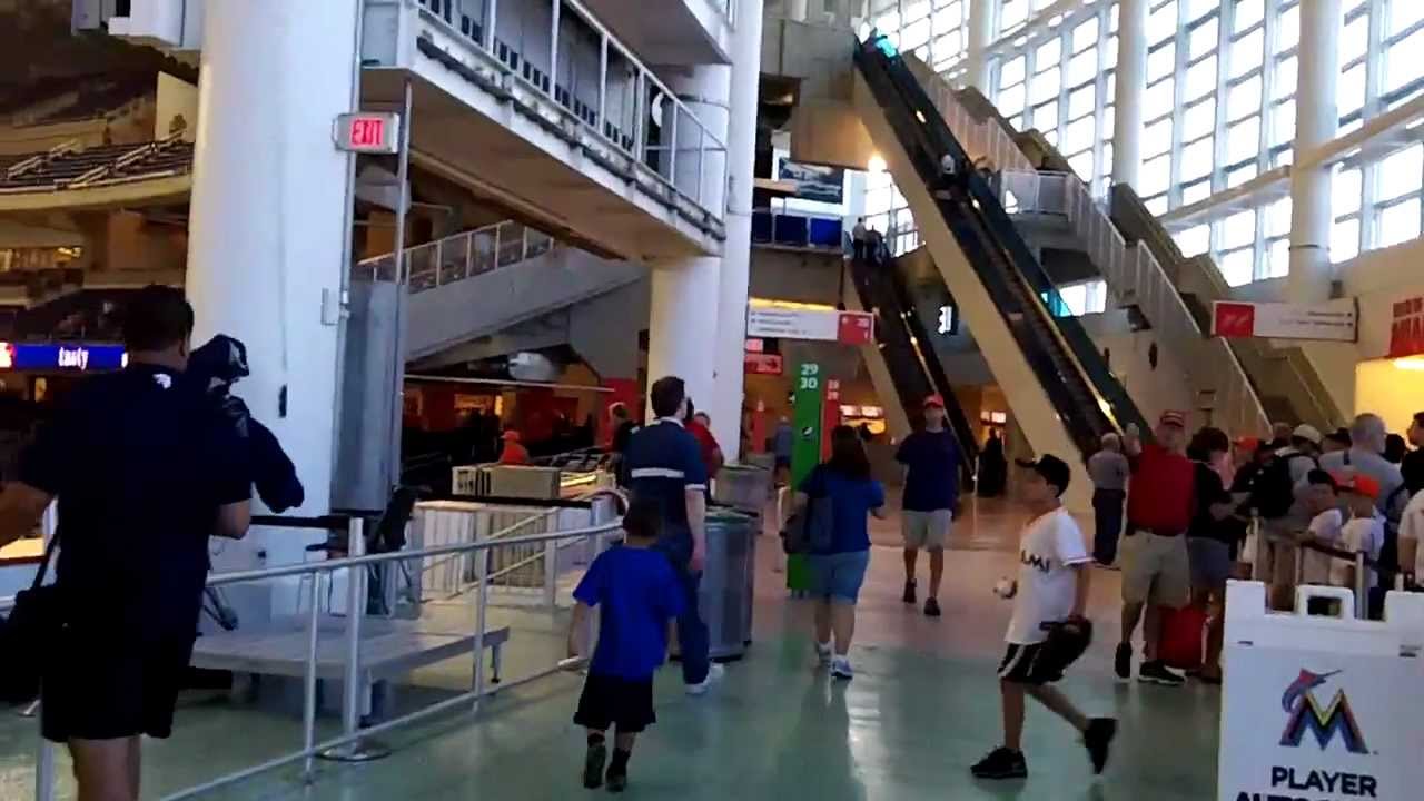 Marlins Park Concourse Walk