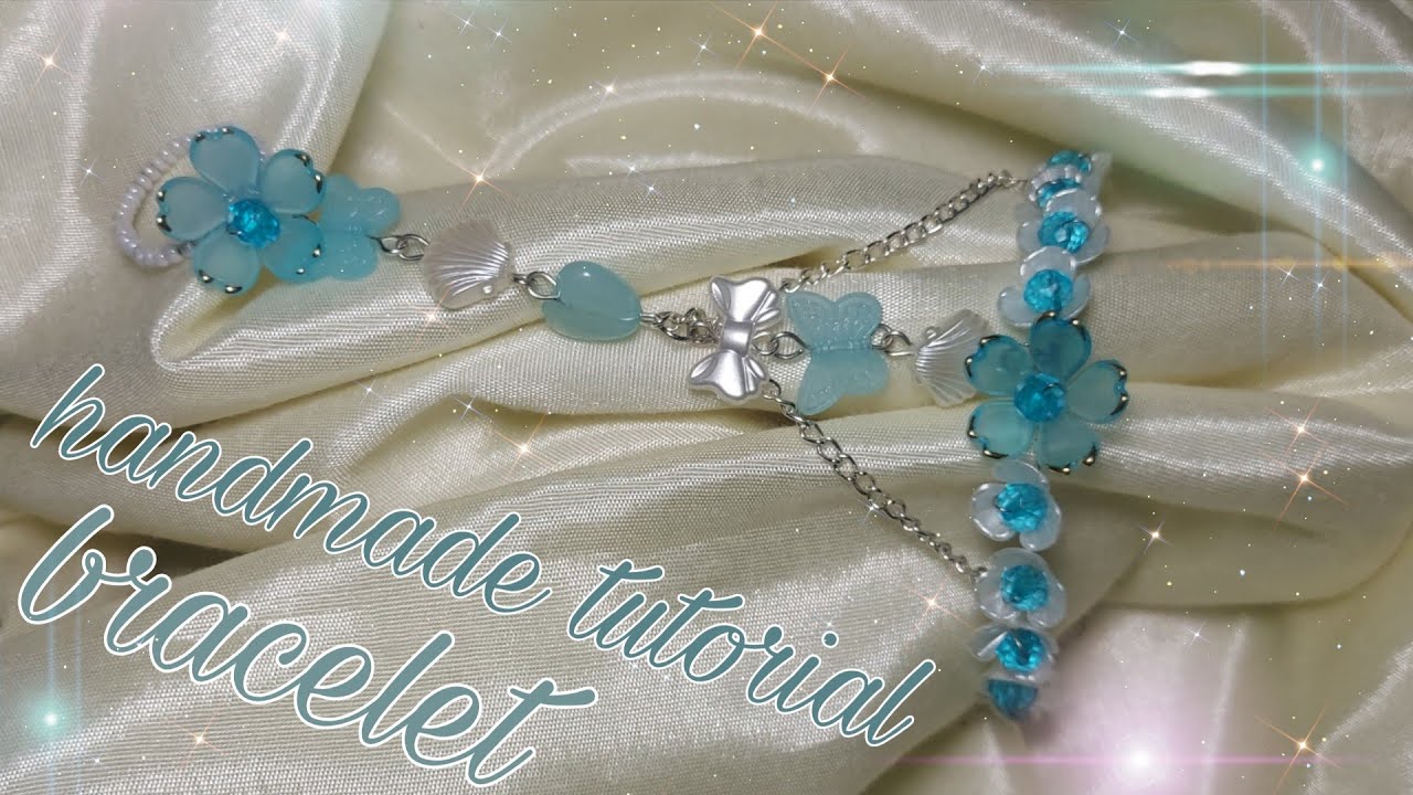 🦋Handmade bracelet making beautiful 🦋