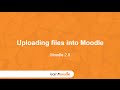 Learn Moodle 2015: Uploading Files