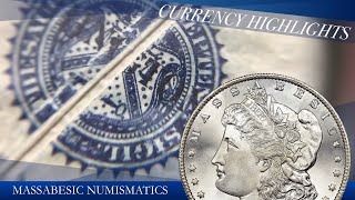 “GUTTER FOLD ERROR” - $1 SILVER CERTIFICATE - CURRENCY HIGHLIGHTS with MASSABESIC NUMISMATICS Wealth