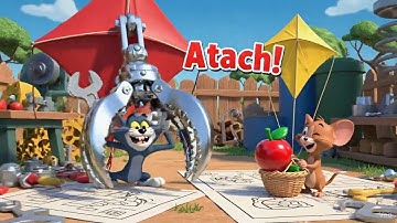 Tom & Jerry Kite Adventures The Wacky Workshop! A – Attach