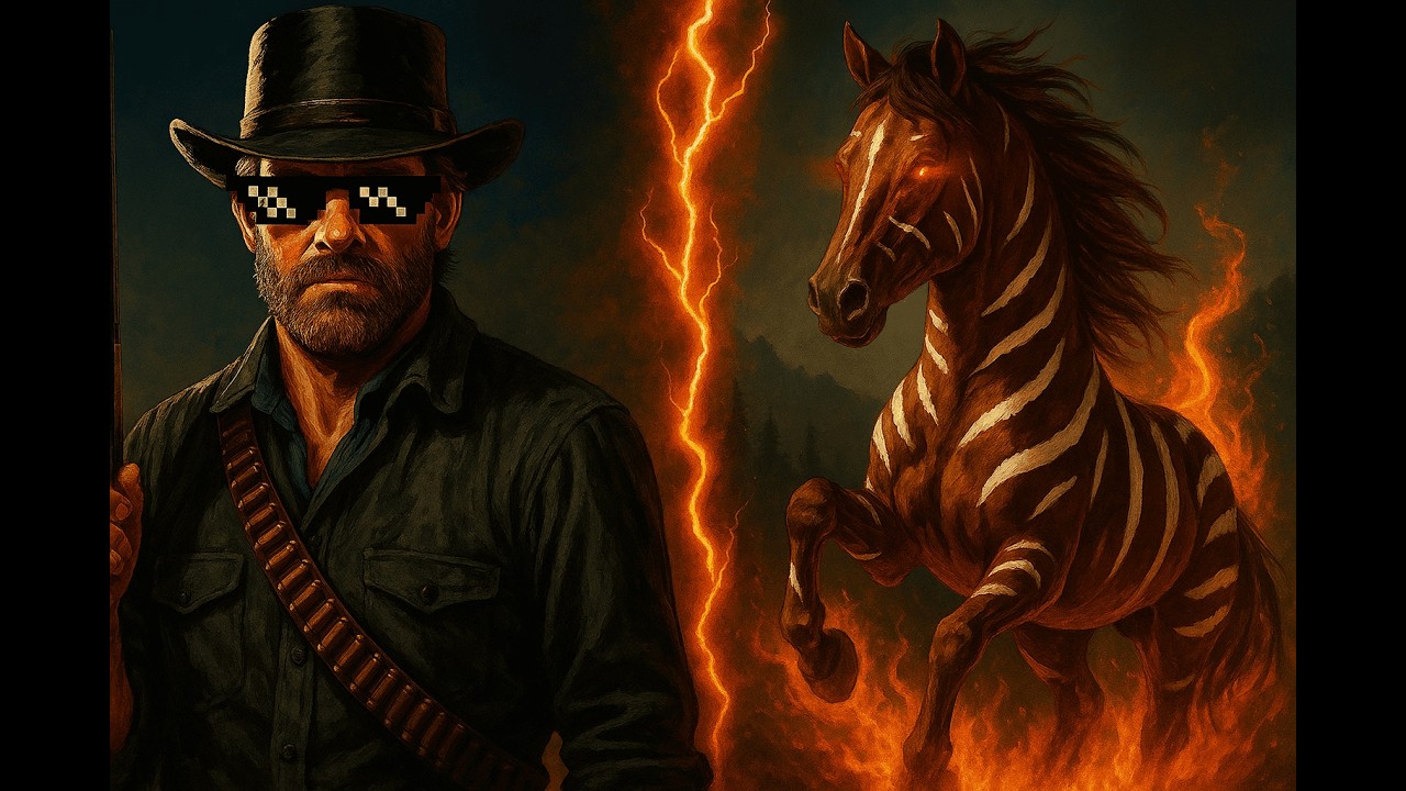 ARABE ATIGRADO EL CABALLO MAS DIFICIL DE DOMAR EN RED DEAD REDEMPTION 2