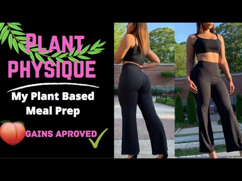 My Plant Based Meal Prep| Plant Physique #1 @Justtaylorthings