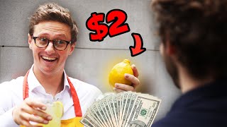 I Set Up A Lemonade Stand On Wall Street Made