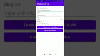 CRUD Database MySQL dengan PHP Pada Android Studio