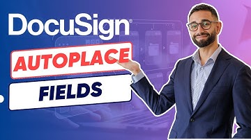 How To Set Up DocuSign AutoPlace Fields On DocuSign Templates | 3 EASY STEPS