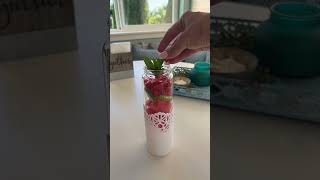 Hot Summer Day..... Make This! ...... #shorts #diaryofaveganista #infusedwater #fruitwater #love