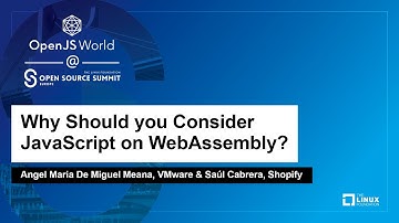 Why Should You Consider JavaScript on WebAssembly? - Angel Maria De Miguel Meana & Saúl Cabrera