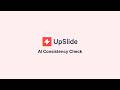 AI Consistency Check in PowerPoint | UpSlide