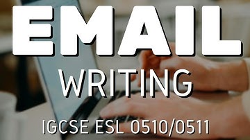 How to Write Emails for IGCSE ESL (Mastering Email Writing)