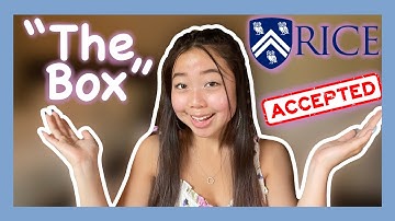 How to RICE UNIVERSITY "The Box" prompt picture | My submission reveal that got me accepted to 