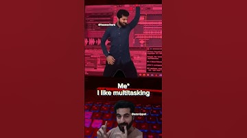 Multitasking ezbhaiii❤️ #programing #meme #javascript #mern #rust