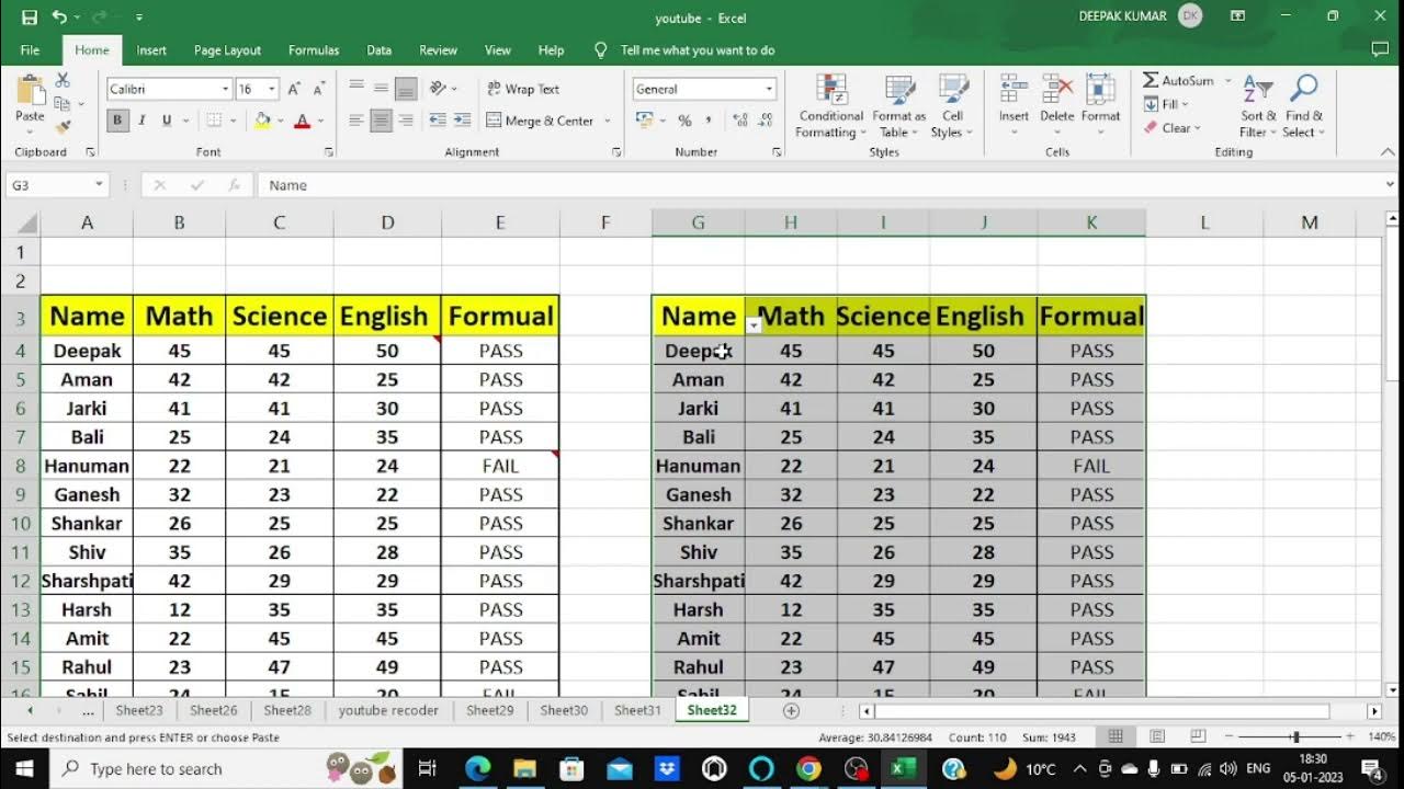 Paste Special excel Me Paste Special Ka Use Kaise Kare How To Use paste-special-excel-me-paste-special-ka-use-kaise-kare-how-to-use